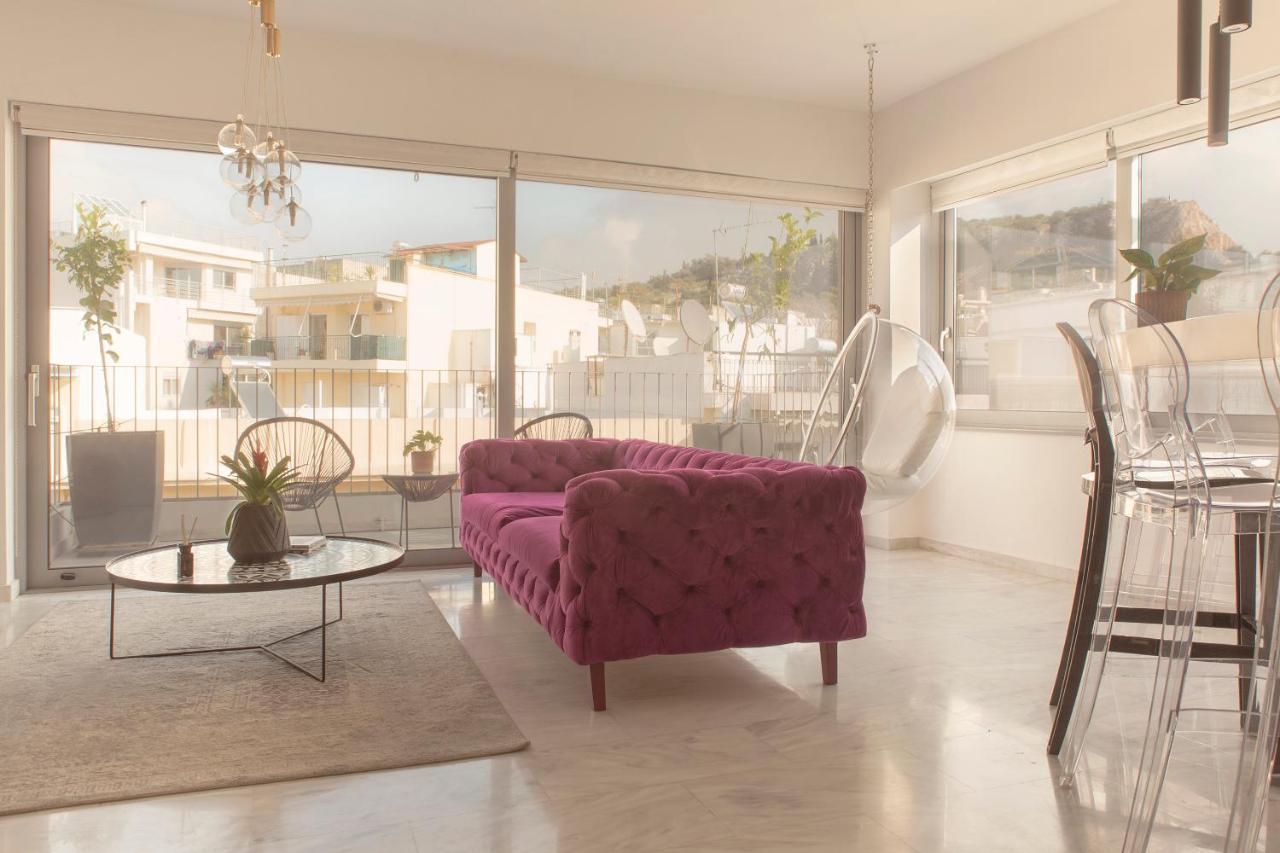 Luxury Apartment Near Acropolis-Living Stone Gold Athens Luaran gambar