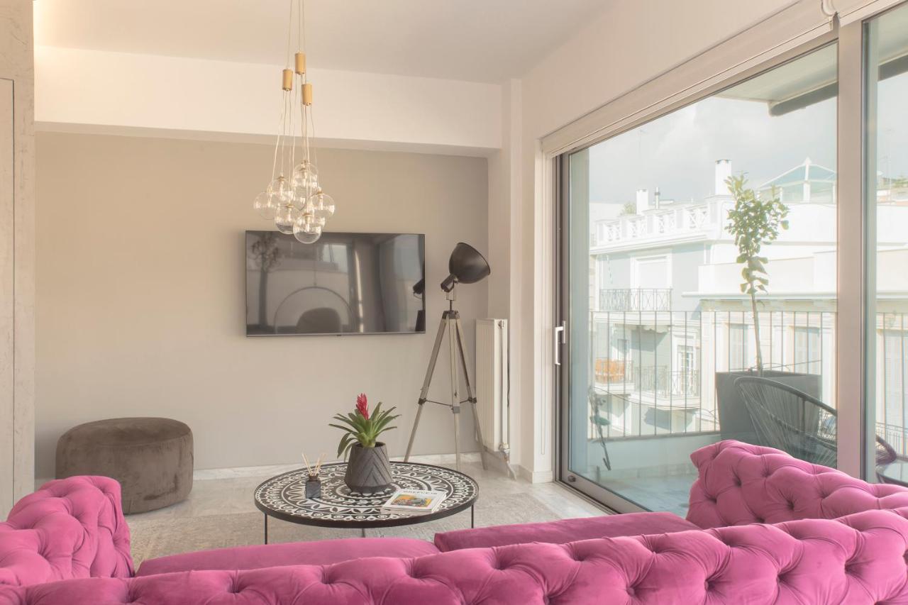 Luxury Apartment Near Acropolis-Living Stone Gold Athens Luaran gambar