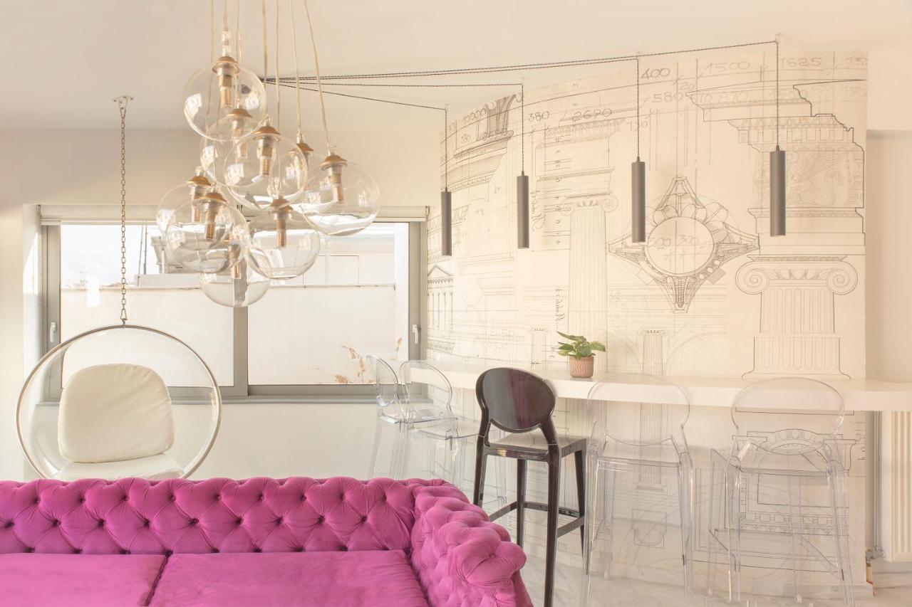 Luxury Apartment Near Acropolis-Living Stone Gold Athens Luaran gambar