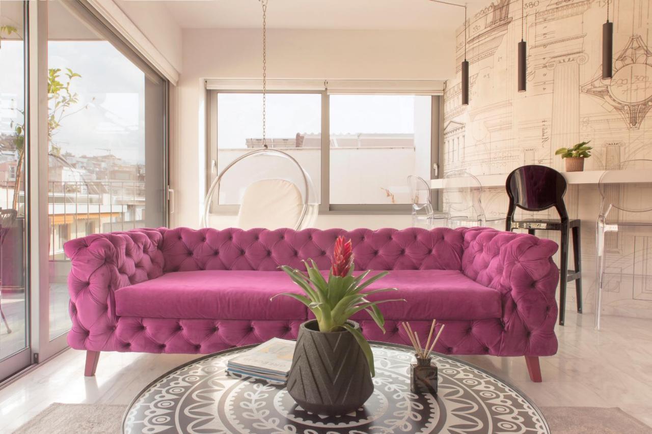 Luxury Apartment Near Acropolis-Living Stone Gold Athens Luaran gambar